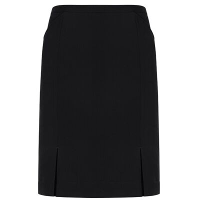 SIENA WOMENS FRONT PLEAT DETAIL STRAIGHT SKIRT Thumbnail