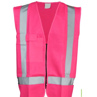 Pink Hi-Vis Vest Day/Night Thumbnail