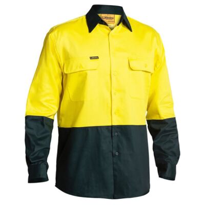 Hi Vis Closed Front Drill Shirt Thumbnail