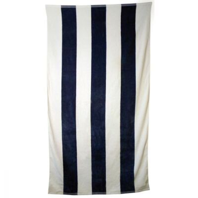 STRIPED TERRY VELOUR TOWEL Thumbnail