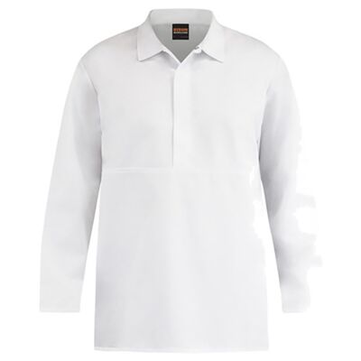 Jerkin Workzone Polycotton Food Industry Domed White Thumbnail