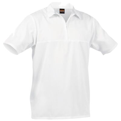 Jerkin Workzone Lightweight Polycotton Food Industry Zip White Thumbnail