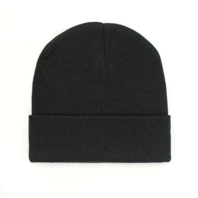 Cuffed Recycled Polyester Knitted Beanie Thumbnail