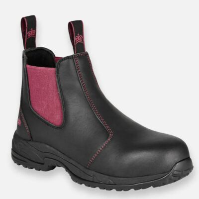  Women's Tradie Gusset Composite Cap Work Boots Thumbnail