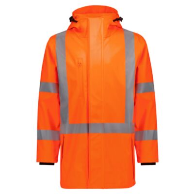 Mens TTMC-W23 Hi Vis X Back Heavy Duty Waterproof Jacket Thumbnail