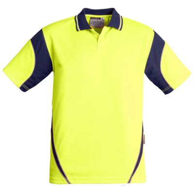 Mens Hi Vis Aztec Polo - Short Sleeve Thumbnail