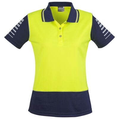 Womens Hi Vis Zone Polo Thumbnail