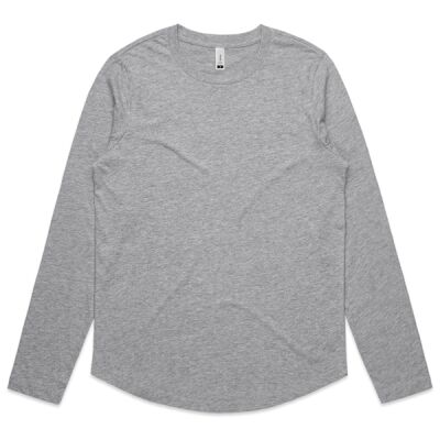 Womens Curve Long Sleeve Tee Thumbnail