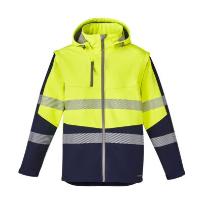 Unisex Streetworx 2 in 1 Stretch Softshell Taped Jacket Thumbnail