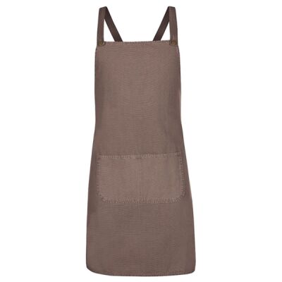 CROSS BACK CANVAS APRON (WITHOUT STRAPS) Thumbnail